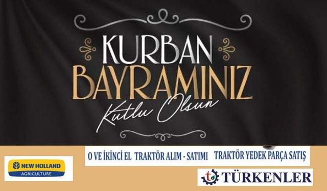 Türkenler; İyi Bayramlar Diler