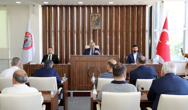 Belediye Meclisi Olağan Temmuz Ayı Toplantısı Yapıldı