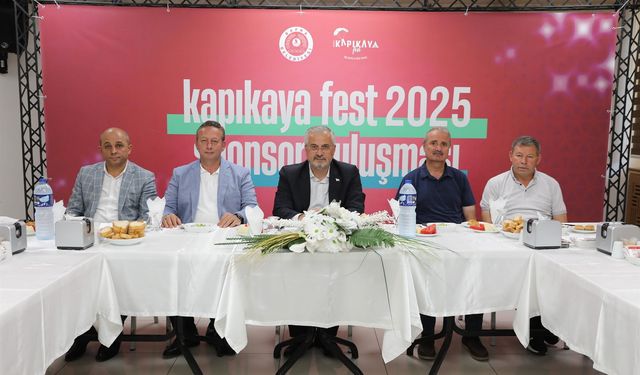 Başkan Kılıç'tan Kapıkayafest Sponsorlarına Teşekkür