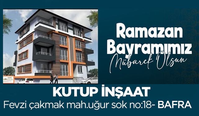 Kutup İnşaat İyi Bayramlar diler