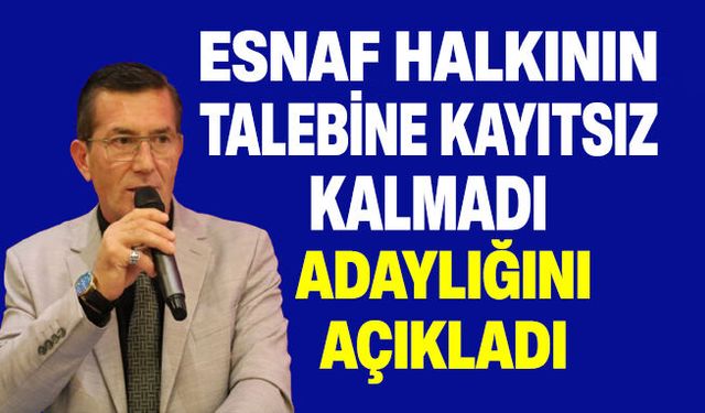 Başkan Hurşit Tulum Bafra Esnaf Kefalet Kooperatifi’ne Adaylığını Açıkladı