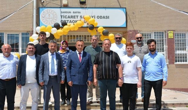 Karadeniz Rumeli Federasyonu Heyetinden Bafra TSO Ortaokulu’na Ziyaret