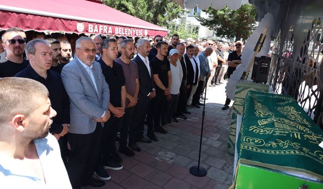 Bafra İş Dünyasının Acı Günü : Fethi Tunç Son Yolculuğuna Uğurlandı