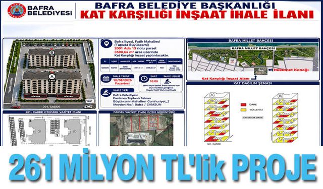 Bafra’da Kazandıracak Proje İçin Geri Sayım Başladı