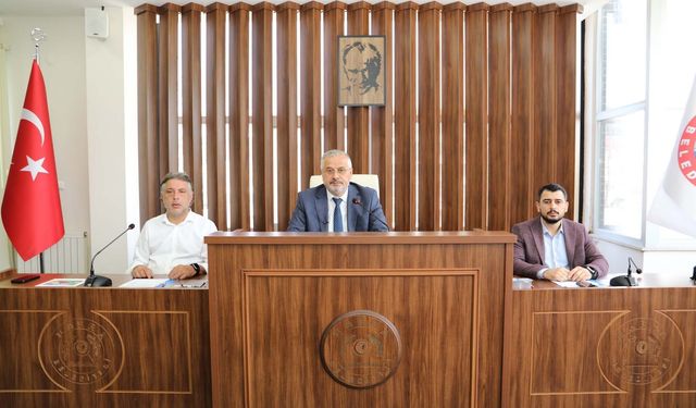 Belediye Meclisi Ağustos Ayı Olağan Toplantısı Yapıldı