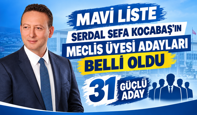 Bafra TSO Mavi Liste Meclis Üyesi adaylarını açıkladı