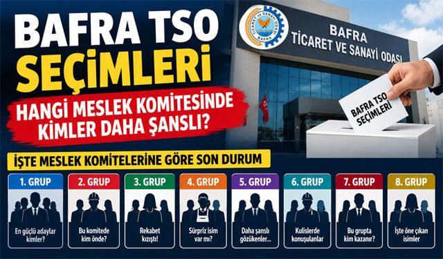 Bafra TSO Kulisleri: Kimler, Kimleri Konuşuyor? Öne Çıkan İsimler!