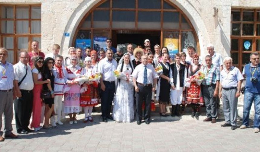Yabancı Gruplardan Kaymakam Damatlar Ve Başkan Öngel’e Ziyaret 