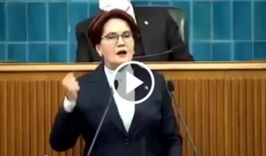 Meral Akşener çok büyük yemin etti