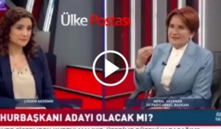 Meral Akşener'den itiraf: CHP İYİ PARTİ'ye kaybettirdi!