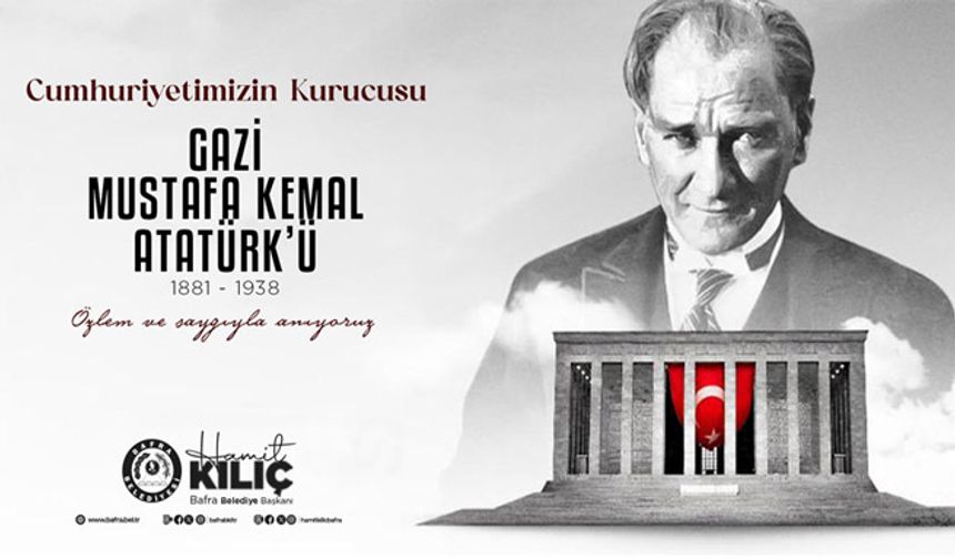 Başkan Hamit Kılıç’ın 10 Kasım Mesajı