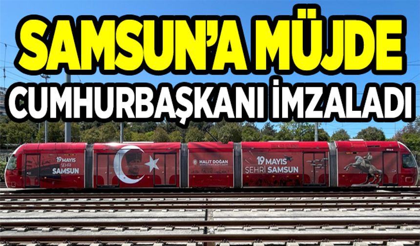 Samsun'a yapılacak yeni tramvay hattının nerelere gideceğini Halit Doğan açıkladı