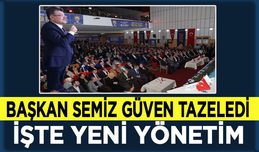 Başkan  Semiz, Güven Tazeledi