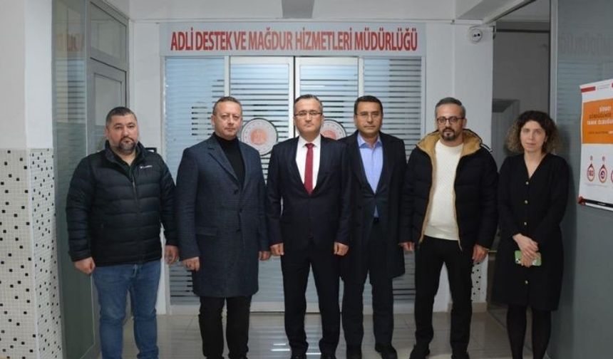 Bafra Ticaret ve Sanayi Odası’ndan Cumhuriyet Başsavcılığına Ziyaret