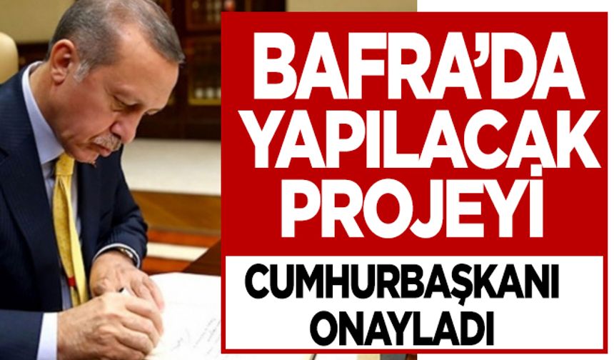 Bafra’da’da, 2025 yılına damga vurması beklenen projeler onaylandı.