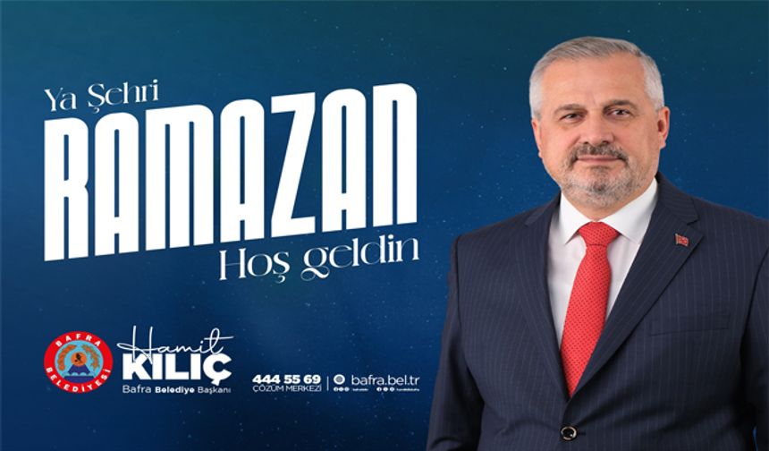 Başkanımızın Ramazan Ayı Mesajı