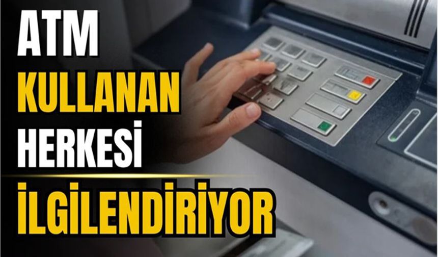 Bafra’da ATM Kullanan Herkesi İlgilendiriyor: Bu Tuşa Basmadan İşleme Başlamayın