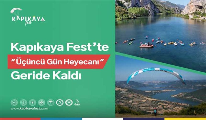 Kapıkayafest'te Üçüncü Gün Heyecanı Geride Kaldı