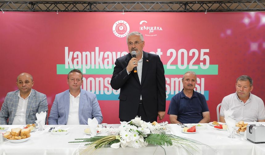 Başkan Kılıç'tan Kapıkayafest Sponsorlarına Teşekkür