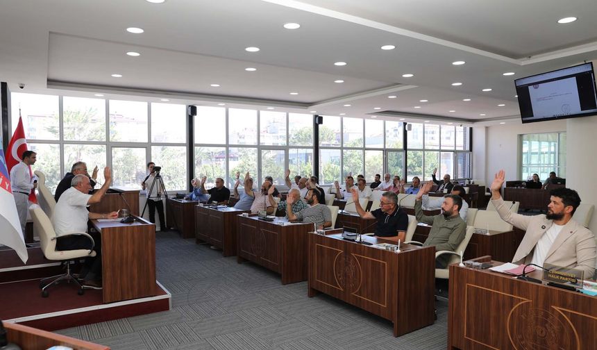 Belediye Meclisi Ağustos Ayı Olağan Meclis Toplantısı Yapıldı