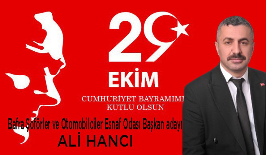 Hancı : Esnafımız İçin Yola Çıktık