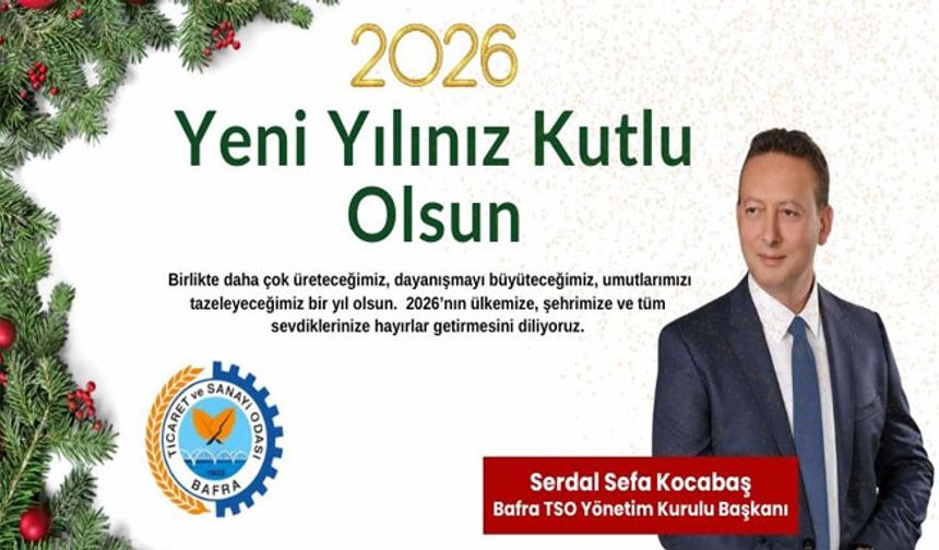Serdal Sefa Kocabaş’tan Yeni Yıl Mesajı