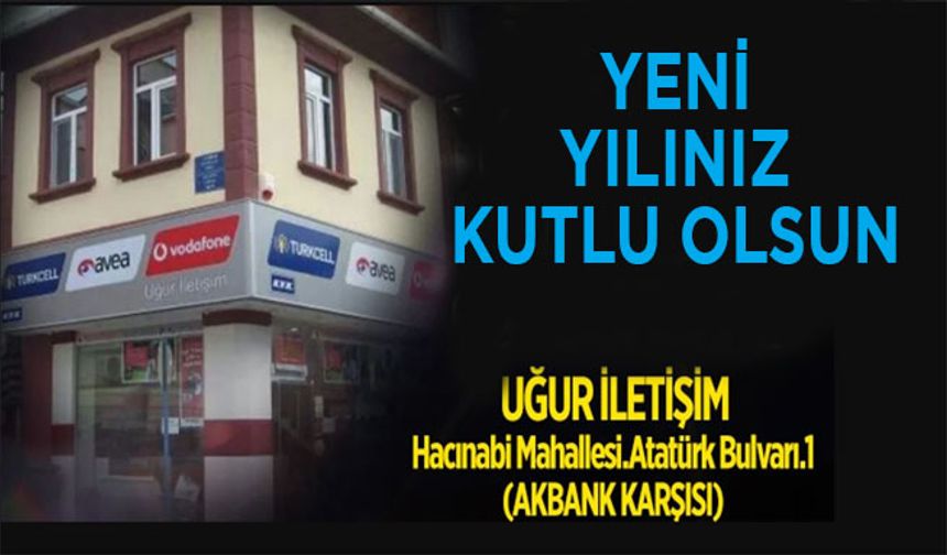 Uğur İletişim Yeni Yıllar Diler