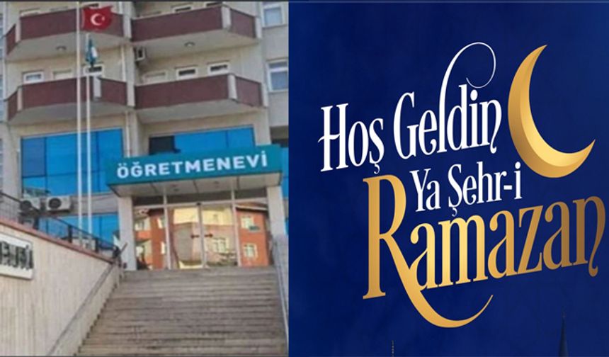 Bafra Öğretmenevi Ramazan Ayı Mesajı