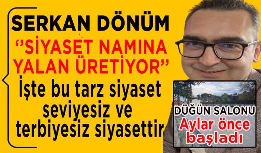 Bafra’da CHP’nin kirli siyaseti.