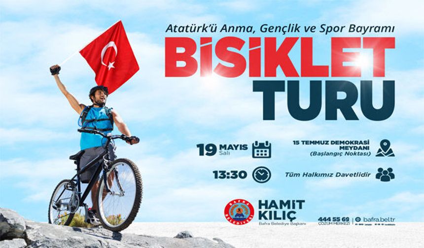 Geleneksel 19 Mayıs Bisiklet Turu İçin Geri Sayım Başladı