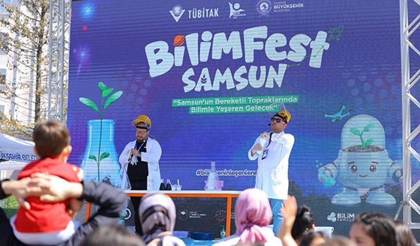 Samsun’da Bilim Ve Teknoloji Dolu Günler Devam Ediyor