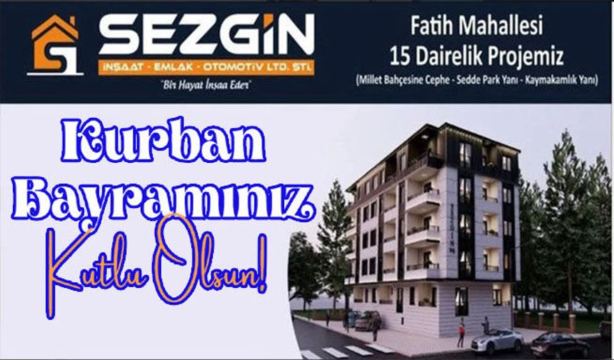 Sezgin İnşaat’tan Yeni Yıl Mesajı