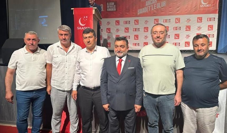 Bafra TSO Yönetimi Saadet Partisi Bafra İlçe Kongresi’ne Katıldı