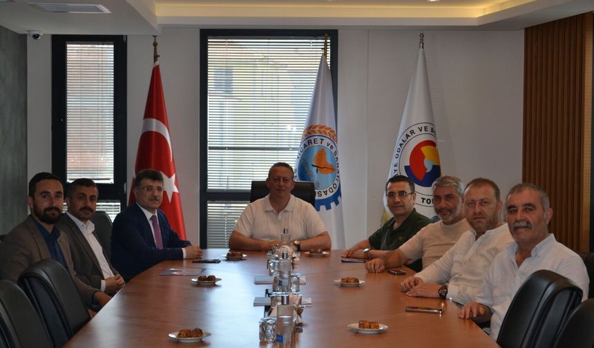 AK Parti Heyetinden Bafra TSO’ya Ziyaret