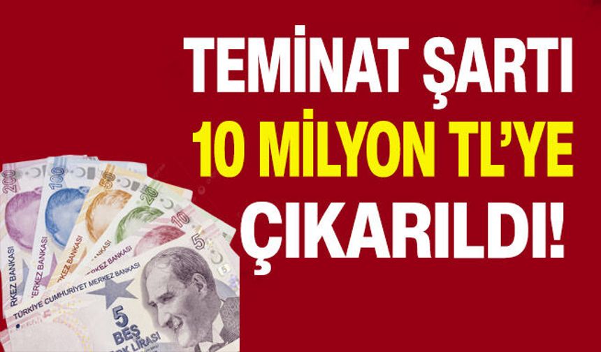 O zorunluluk 10 Milyon TL'ye kadar tamamen kalktı!
