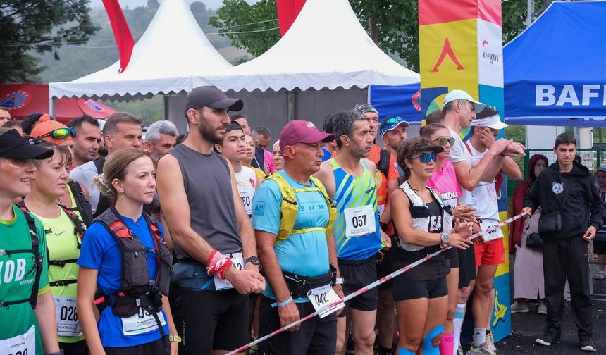 Kapıkayafest'te Ödüllü Dağ Koşusu Heyecanı Yaşandı