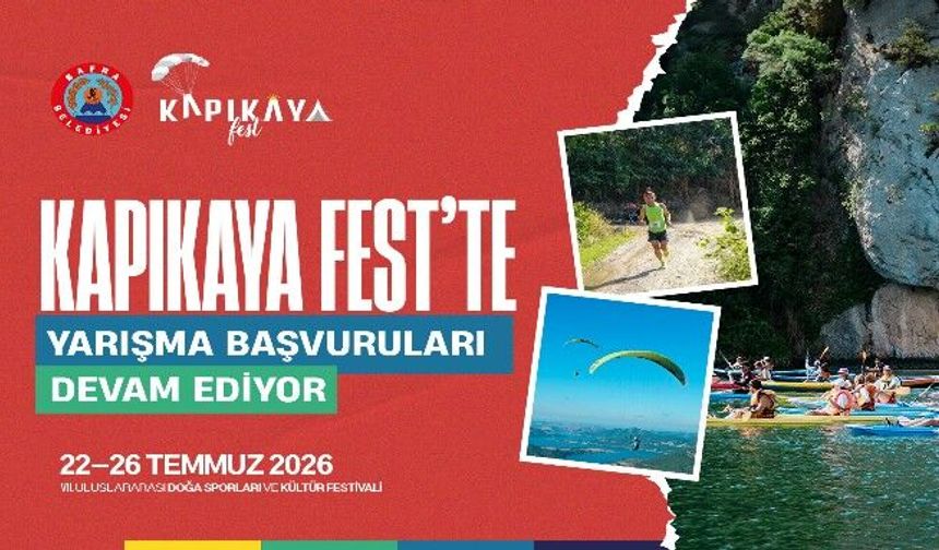KAPIKAYAFEST’TE YARIŞMA BAŞVURULARI DEVAM EDİYOR