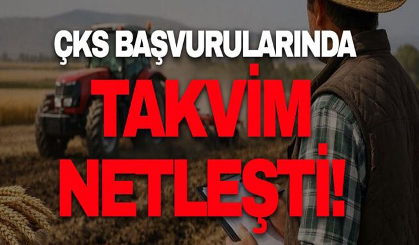 Çiftçilere Önemli Duyuru: 2027 ÇKS Başvuruları Başlıyor