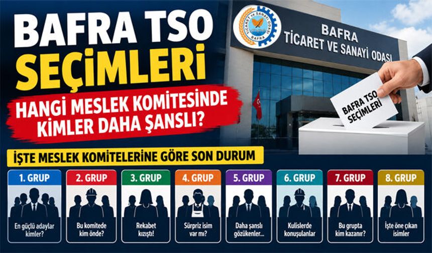 Bafra TSO Kulisleri: Kimler, Kimleri Konuşuyor? Öne Çıkan İsimler!