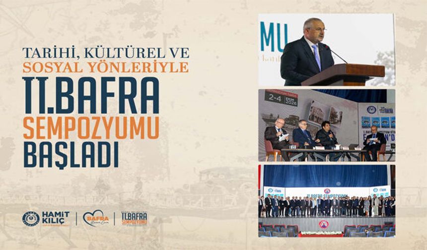 Tarihi, Kültürel Ve Sosyal Yönleriyle Iı. Bafra Sempozyumu Başladı